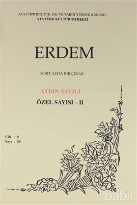 Picture of Erdem Atatürk Kültür Merkezi Dergisi Sayı : 26 Eylül 1996 Özel Sayısı - 2 (Cilt 9 )