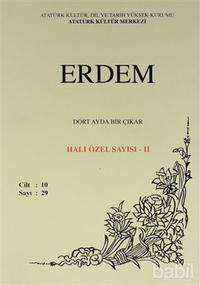 Picture of Erdem Atatürk Kültür Merkezi Dergisi sayı : 29 Ekim 1999 Halı Özel Sayısı - 2 (Cilt 10 )