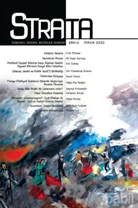 Picture of Strata İlişkisel Sosyal Bilimler Dergisi Sayı: 4 Mayıs 2020