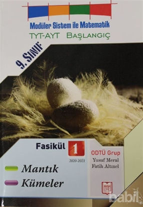 Picture of 9.Sınıf Moduler Sistem İle Matematik Fasikül 1 (TYT Ayt Sınavlarına Başlangıç)