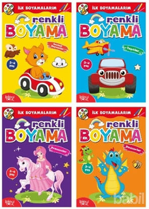 Picture of İlk Boyamalarım - Renkli Boyama (4 Kitap Takım)