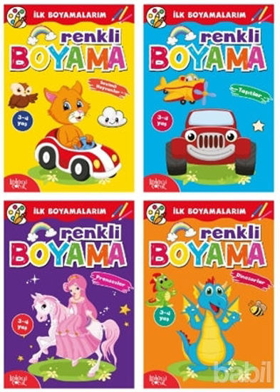 Picture of İlk Boyamalarım - Renkli Boyama (4 Kitap Takım)