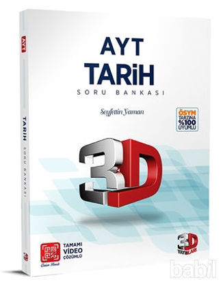 Picture of AYT 3D Tarih Soru Bankası