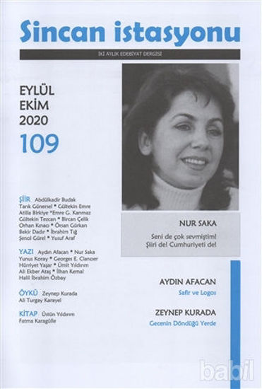 Picture of Sincan İstasyonu Edebiyat Dergisi Sayı: 109 Eylül Ekim 2020