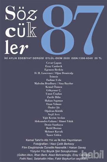 Picture of Sözcükler Dergisi 87. Sayı Eylül - Ekim 2020