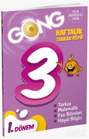 Picture of GONG 3. Sınıf 1. Dönem Haftalık Tekrar Föyü