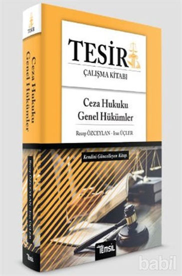Picture of Tesir Ceza Hukuku Genel Hükümler Çalışma Kitabı