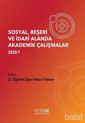 Picture of Sosyal, Beşeri ve İdari Alanda Akademik Çalışmalar 2020/1