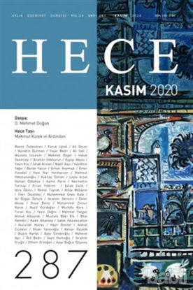 Picture of Hece Aylık Edebiyat Dergisi Sayı: 287 Kasım 2020