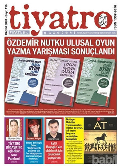 Picture of Tiyatro Gazetesi Sayı: 116 Kasım 2020