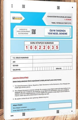 Picture of 2021 YKS TYT 1.Oturum  Genel Deneme