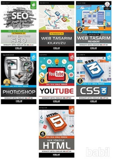 Picture of Hızlı ve Kolay Web Tasarım Seti (7 Kitap Takım)