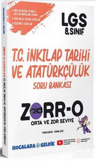 Picture of ZORR-O 8.Sınıf LGS T.C. İnkılap Tarihi ve Atatürkçülük Soru Bankası