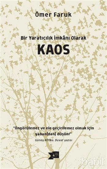 Picture of Bir Yaratıcılık İmkanı Olarak Kaos
