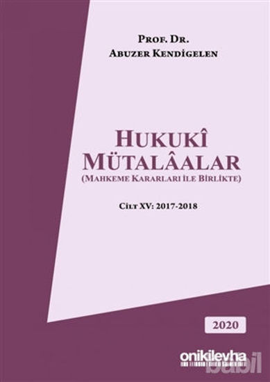 Picture of Hukuki Mütalaalar Cilt: 15 2017-2018