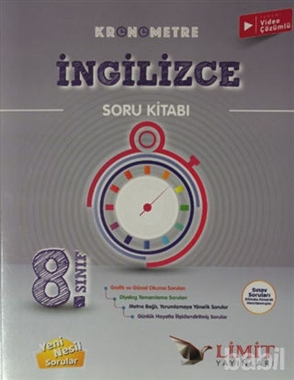Picture of 8. Sınıf Kronometre İngilizce Soru Kitabı