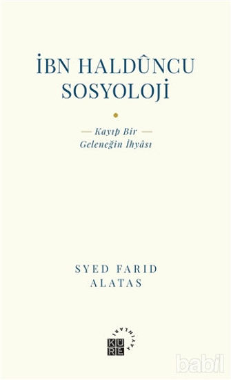 Picture of İbn Halduncu Sosyoloji
