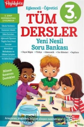 Picture of 3. Sınıf Eğlenceli - Öğretici Tüm Dersler Yeni Nesil Soru Bankası