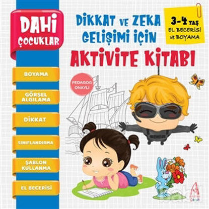 Picture of El Becerisi ve Boyama - Dahi Çocuklar Dikkat ve Zeka Gelişimi İçin Aktivite Kitabı