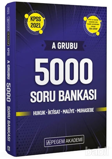 Picture of 2021 KPSS A Grubu 5000 Soru Bankası