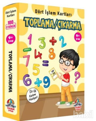 Picture of Toplama Çıkarma - Dört İşlem Kartları 9  Yaş