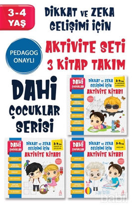 Picture of Dahi Çocuklar Serisi Aktivite Seti 3-4 Yaş – (3 Kitap Takım)