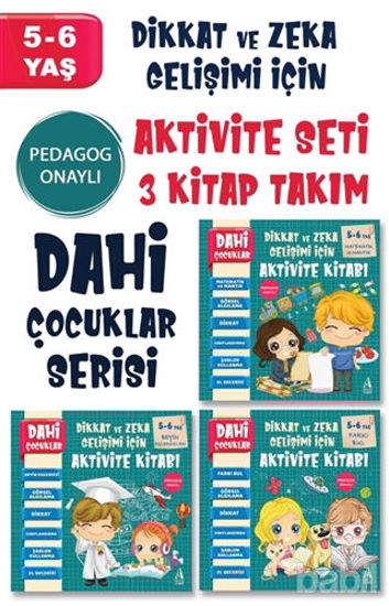 Picture of Dahi Çocuklar Serisi Aktivite Seti 5-6 Yaş (3 Kitap Takım)