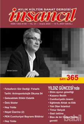 Picture of İnsancıl Aylık Kültür Sanat Dergisi Sayı: 365 Aralık 2020