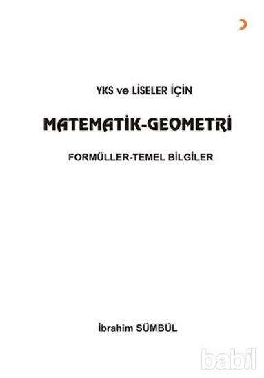Picture of YKS ve Liseler İçin Matematik Geometri