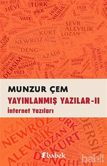 Picture of Yayınlanmış Yazılar -2