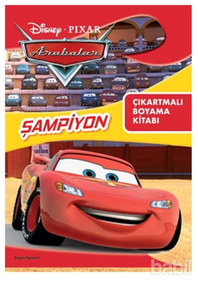 Picture of Disney Pixar Arabalar Şampiyon Çıkartmalı Boyama Kitabı